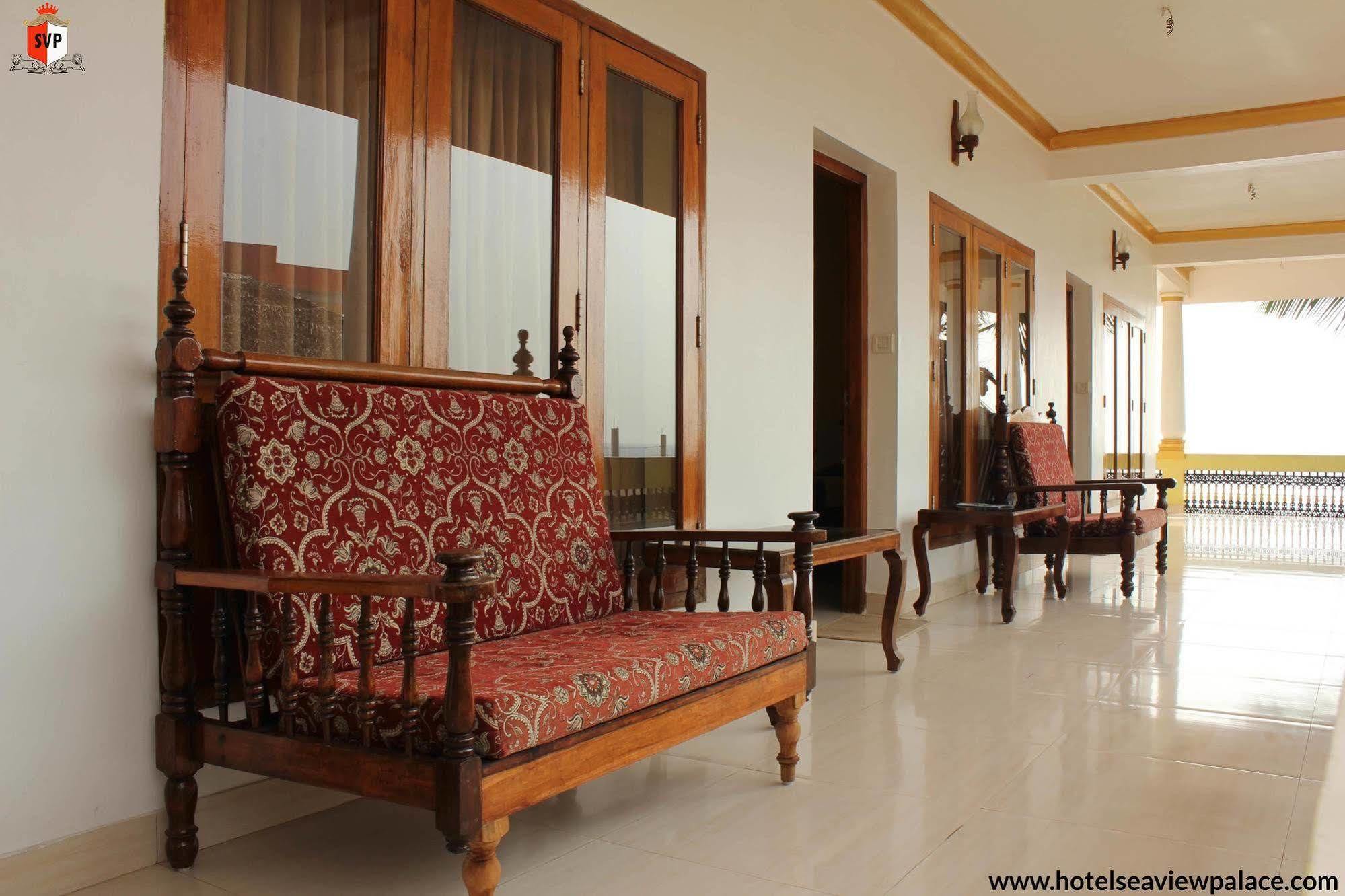 Hotel Sea View Palace - The Beach Hotel Kovalam Exterior foto